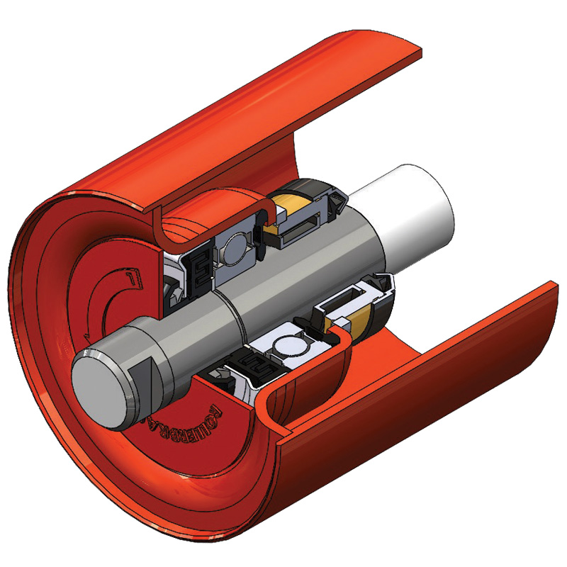 Anti-Runback Roller - Rulmeca Limited – Serving U.S. and Canada -  Manufacturer of Rollers/Idlers, Motorized Pulleys and Components
